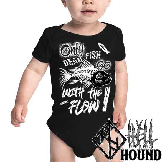 Dead Fish - Hellhound Baby Romper