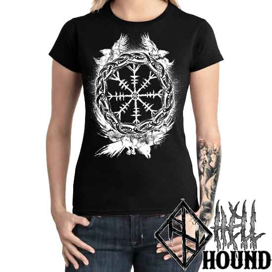 Raven Awe - Hellhound Women's T-Shirt