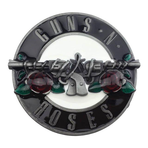Guns N Roses Black Logo Buckle
