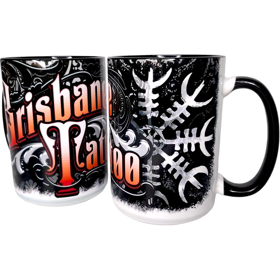 Brisbane Tattoo Vegvisir Large Mug