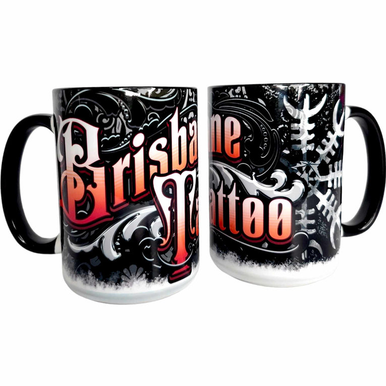 Brisbane Tattoo Vegvisir Large Mug