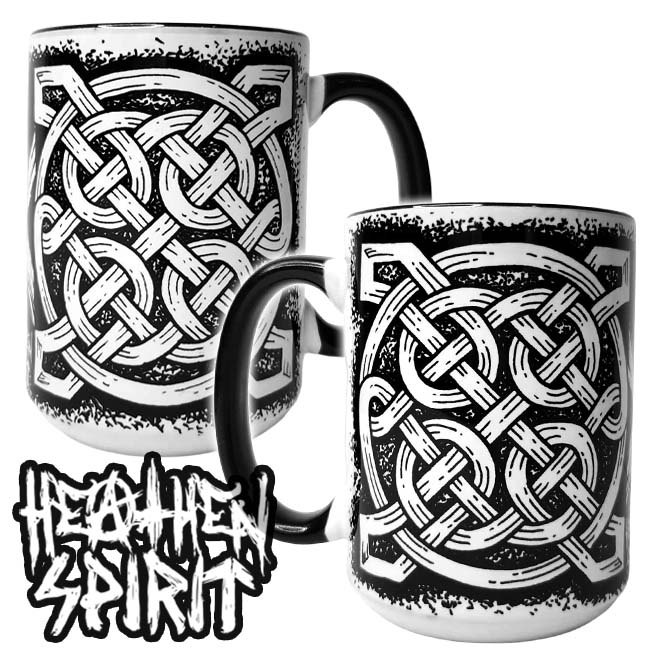 Rune Of Strength Viking Heathen Spirit Large Mug