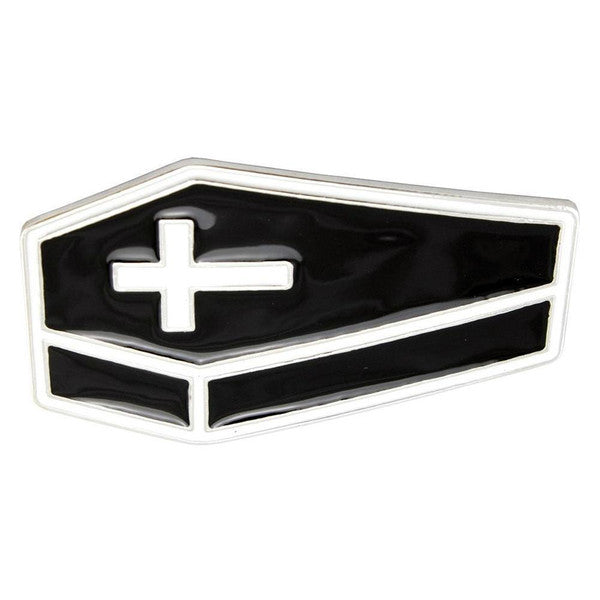 Coffin Gothic Belt Buckle