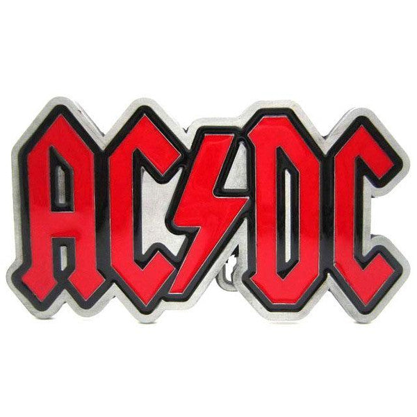 ACDC Red Belt Buckle