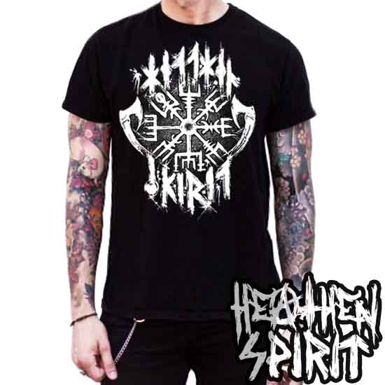 Vegvisir Battle Axe -Men's T-Shirt