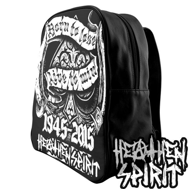 Born To Lose Tribute Mini Back Pack