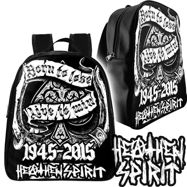 Born To Lose Tribute Mini Back Pack