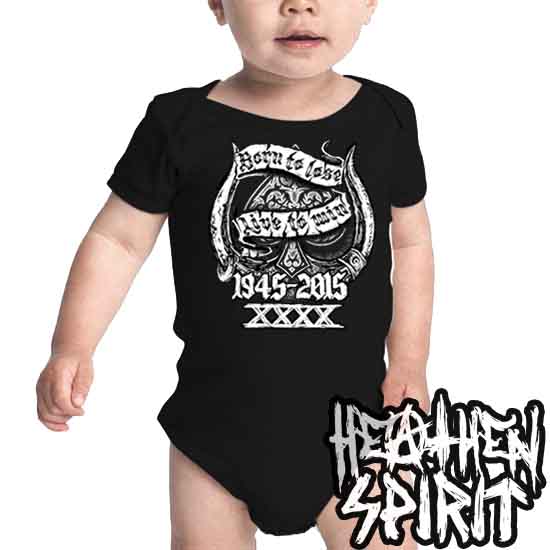 Born To Lose Tribute - Hellhound Baby Romper