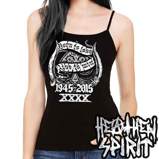 Born To Lose Tribute - Hellhound Women's Petite Slim Tank Top