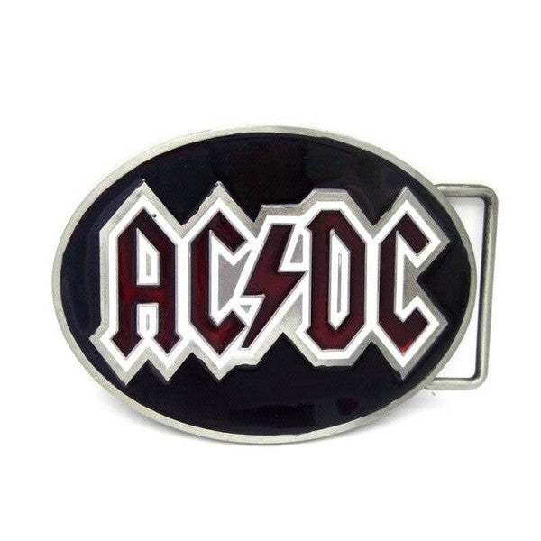 ACDC Oval Belt Buckle