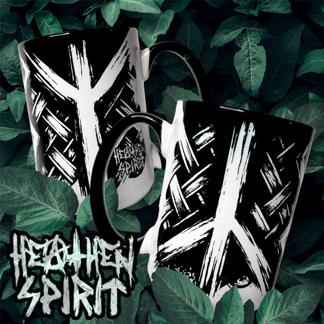 Berserker Life & Death Heathen Spirit Large Mug