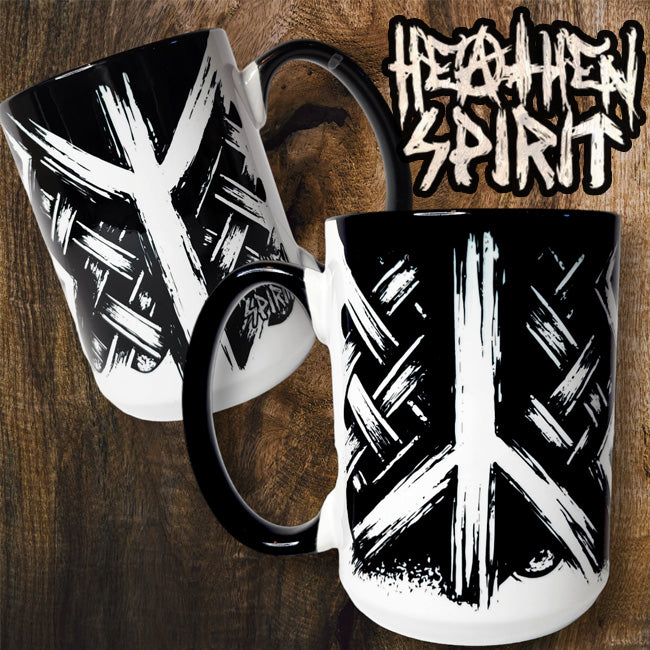Berserker Life & Death Heathen Spirit Large Mug