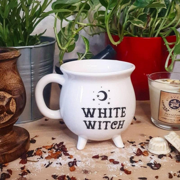 White Witch Cauldron Mug